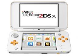 New Nintendo 2DS XL - White & Orange Screenshot 1